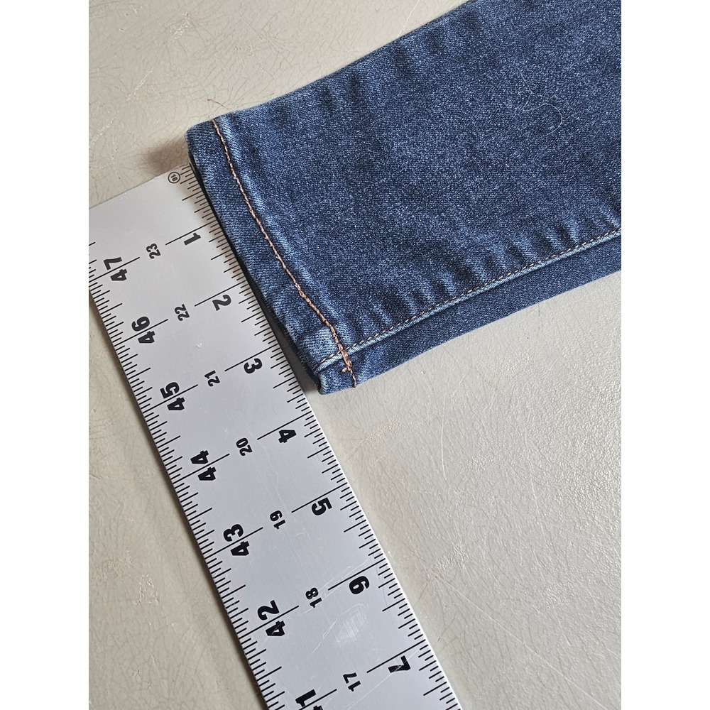 William Rast Perfect Skinny Jeans Womens 25 Dark Wash Stretch Denim Mid Rise - Picture 7 of 12